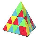 CuberSpeed 4x4 Pyramid stickerless Magic Cube 4x4x4