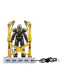 InterWorks Unlimited, Inc. Fallout 4 puertos USB Hub - T51 Power Armor and Cradle - No máquina específica talla única