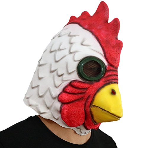 Hotline miami game richard rooster mask halloween cospl…