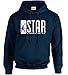 Star Laboratories Star Labs Hoodie Sweatshirt Sweater S.T.A.R Hooded Pullover - Premium Quality (Medium, Navy Blue)
