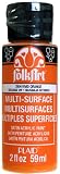 FolkArt Multi-Surface Paint in Assorted Colors (2 oz), 2904, Vivid Orange