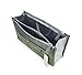 HOXIS Purse Organizer Insert Handbag Organzier Bag in Bag (Navy)