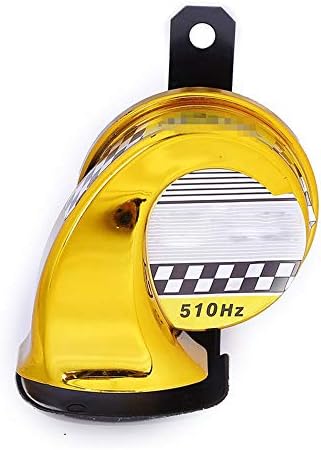 Jieqiong Car Air Horn, Car snail horn 12V high power horn tweeter single snail horn