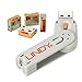 Lindy USB Port Blocker - Pack of 4, Orange (40453)