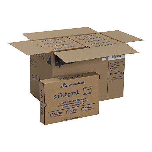 SafeTGard 1/2 Fold Toilet Seat Cover Dispenser by GP PRO