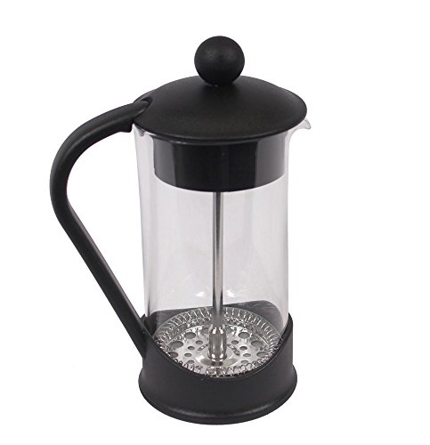 Clever Chef French Press Coffee Maker, Maximum Flavor Coffee Brewer with Superior Filtration, 2 Cup Capacity, Black