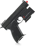 HKARMS M210AF Spring Airsoft Pistol With LLS Light Line Sight And 1000 Bag 12gram 6mm BBs