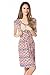 Bearsland Women's Maternity Floral Short Sleeves Nursing Breastfeeding Dresses