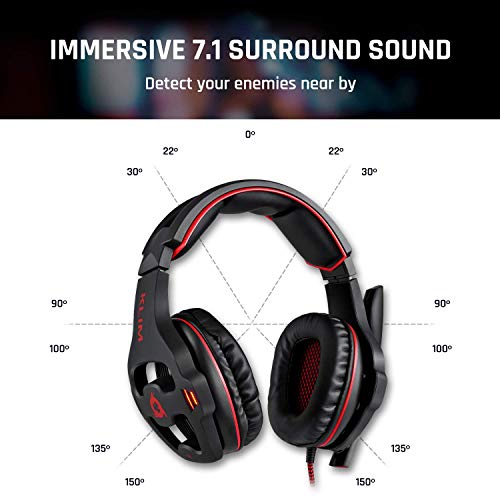 ایگرد | قیمت و خرید KLIM Mantis - Gaming Headphones - USB Headset with  Microphone - for PC, PS4, Nintendo Switch, Mac, 7.1 Surround Sound - [ New  2020 Version ] - Noise Cancelling Gaming Headset