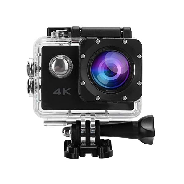 Lazmin112 4K Action Camera Kit, wasserdichte Mini-Weitwinkel-Camcorder-Kamera, intelligentes Verwacklungsschutz…