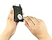 CardNinja Ultra-slim Self Adhesive Credit Card Wallet for Smartphones, Steel Grey