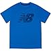 New Balance Boys' Big Athletic Graphic Tee, Blue, 14/16