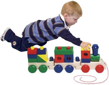 melissa & doug stacking train