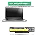 Emaks 45N1762 Battery 45N1763 for Lenovo ThinkPad (Edge) E550 E550C E555 E560 E565 Series 45N1758 45N1759 45N1760 45N1761 - 10.8V 4400mAh 6Cell 76