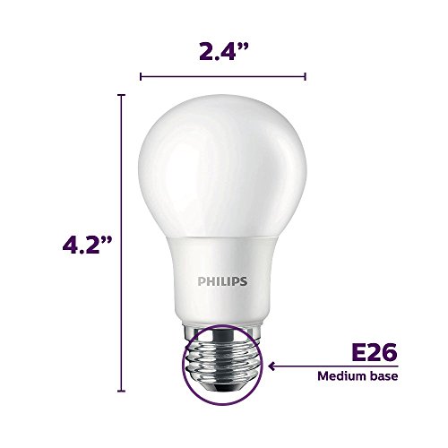 1 Philips+Non+Dimmable+Frosted+Light+Bulb