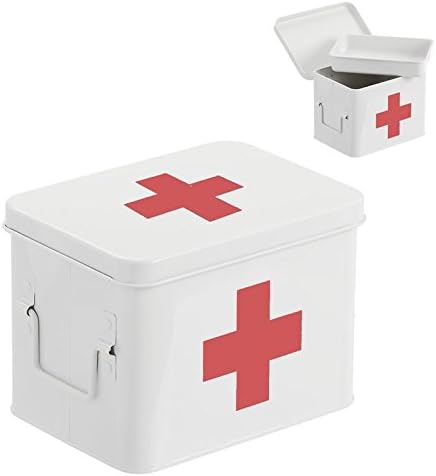 Botiquin Metal Blanco M: Amazon.es: Hogar