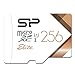 Silicon Power-256GB High Speed MicroSD Card with Adapter