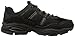 Skechers Sport Men's Vigor 2.0 Trait Memory Foam Sneaker, Black, 9 M US
