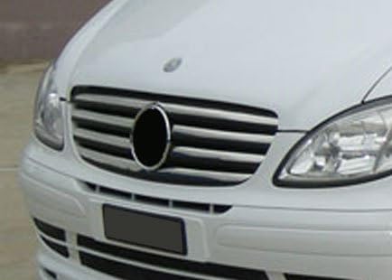 Chrome moldings front grill manufactured in steel
