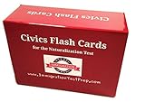 Civics Flash Cards for The US Citizenship Test Naturalization Exam, with Latest Official 100 USCIS Questions and Answers (USCIS N-400 Flashcards)