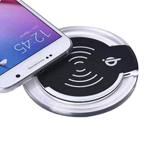 Choosebuy Wireless Charger Power Charging Pad For Samsung Galaxy S9/S9 Plus/iPhone 8/iPhone 8 Plus/Samsung Galaxy S8/S8 Plus/Galaxy S7 and More (Black)