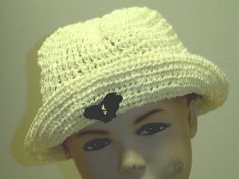 ivory floppy hat