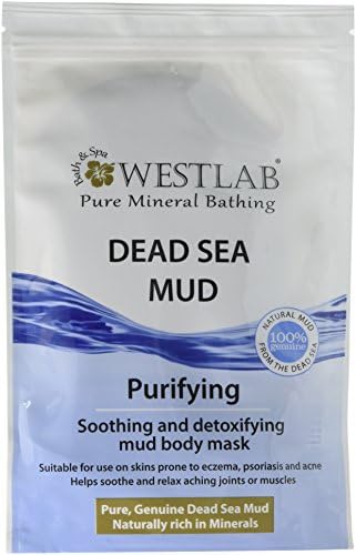 Dead Sea Black Mineral Mud Pouch - 1.32lbs