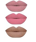 TOP 3 Matte Lipstick 3 Pcs. Set Made in U.S.A.