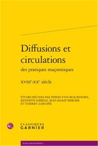Diffusions et circulations des pratiques maçonniques