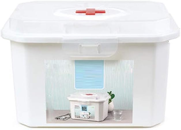 INTER FAST Caja de rescate de plástico for el hogar Caja médica Caja de medicina for