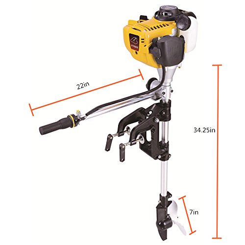 4-stroke-14HP-Superior-Engine-Outboard-Motor-Inflatable-Fishing-boat-motor