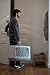 Keter by Curver Bunk Bed/Pet Carrier/Travel Crate with Cushions, 3-in-1 for Cats and Small Dogs, Small to Medium, Sandy/Misty Blue