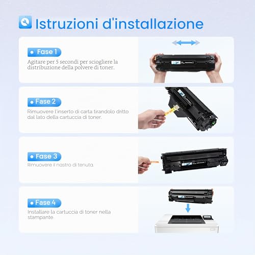 LxTek Compatible Toner Cartridges Replacement for HP 83A CF283A for LaserJet Pro M201dw M201n for MFP M225dn M225dw M125a M125rnw M125nw M127fn M127fp M127fs M127fw (Black, 2-Pack)