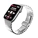 KADES Compatible for Apple Watch Band 42mm, Link Bracelet for Apple Watch Band 44mm Series 5 Series 4 iwatch Bands 42mm with Butterfly Clasp (Silver) primary