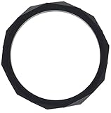 Stimtastic Chewable Silicone Faceted Bracelet Nontoxic BPA, Lead and Phthalate Free, Black