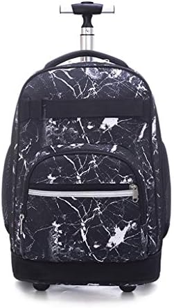 Rolling Backpack for Kids, Trolley Bags for Kids School Travel 18" Laptop Books Multifunction Wheeled Backpack Luggage