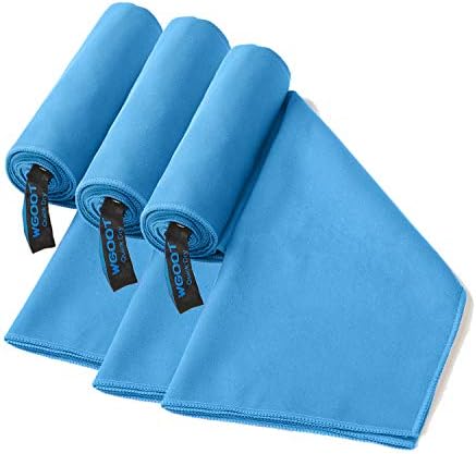 WGOOT Quick Dry Microfiber Travel Towel,Super Absorbent,Lightweight &Ultra Compact .Suitable for Swimming,Yoga,Camping,Beach,Gym,Sport