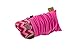 Bubblebum Booster Car Seat, Inflatable Booster Seat for Kids, Travel Carseat, Backless Portable Child Safety Seats for Car, Inflatable Seats for Cars 40-100 lbs, for 4 Year Old + Toddler, Kid - Pink