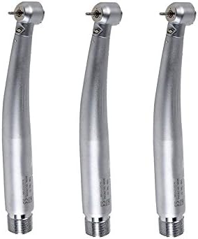 NSKR HPS New High Speed E-generator Fiber Optic LED Hand Tools Push Button 3 Water Spray 2 Hole (3 Pack)