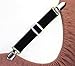 The Nyche Designs Sheet Straps, Wide, Black