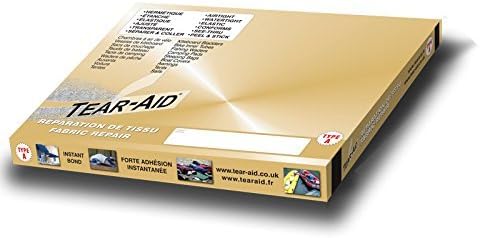 Tear-Aid Type A 3" wide x 30" long (7.5cm x 75cm) Permanent instant repair tape for non-vinyl fabrics - ideal for tents, kites, parasols etc