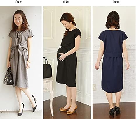 Amazon Co Jp Milk Tea 授乳服 マタニティ ジョーゼットリボン ブラック 全6色 お宮参り ワンピース 入園式 入学式 卒園式 卒業式 結婚式 七五三 フォーマル セレモニー 授乳ワンピース オフィス 春 夏 半袖 服 ファッション小物