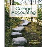 College Accounting : Chapters 1-29, Wild, John J. and Richardson, Vernon J., 0077268733