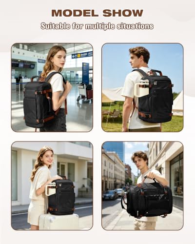 SZLX Vacuum Backpack with Pump Hand Luggage 40x30x20 Ryanair Vueling Wizzair Backpack Travel Cabin Airplane 40x20x25 Women Travel Suitcases Cabin 45x36x20 Easyjet Backpack Portable with USB Man
