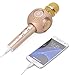 SZCHENGCI XT5 Singing Karaoke Player Original Microphone and Bluetooth Wireless Speaker Universal Compatible with iPhone and Android Smartphones for Outdoor Entertainment
