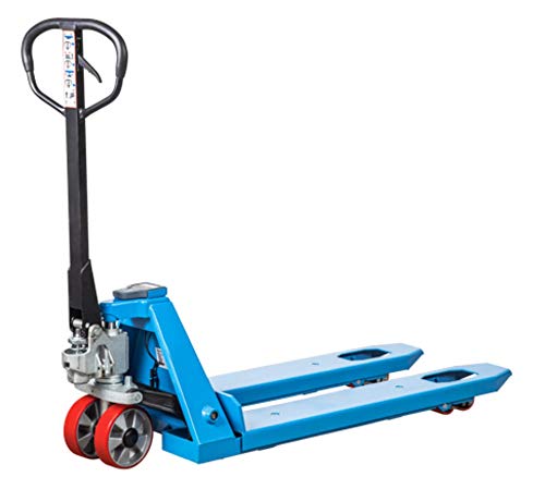 E20V Heavy Duty Pallet Jack with Scale 4400 lbs Hand Scale Pallet Truck 27 x 48" - Thumbnail 5