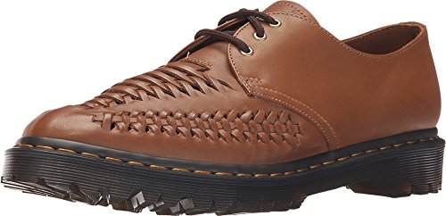 Dr Martens Mens Ezra 3 Eye Fashion Oxfords Brown Leather  display picture 1