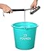 FAXTTO BBQ Grill Brush in Stainless Steel with Long Handle. A Powerful Accessory to Clean Barbeque Plates, Racks and Burners