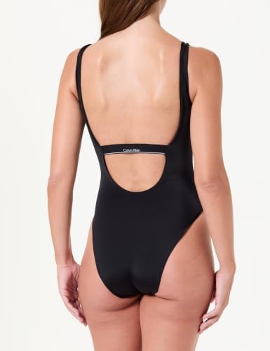 Maillot de Bain Une pièce Dos échancré LV00Q61205 pour Femme, Noir (Noir), M