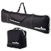 Athletico Padded Two-Piece Snowboard and Boot Bag Combo | Store & Transport Snowboard Up to 165 CM and Boots Up To Size 13 | Includes 1 Padded Snowboard Bag & 1 Padded Boot Bag (Black)